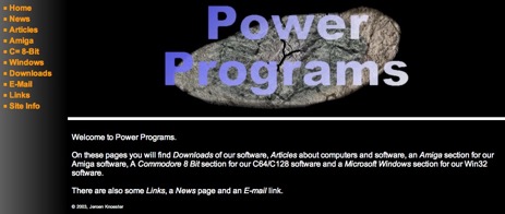 The Power Programs site as seen in 2005