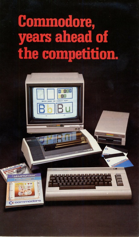 Commodore 64 Hard &amp;amp; Software brochure page 10. (Source: Commodore Billboard)