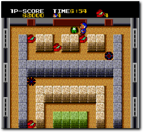 To stop monsters in Cratermaze, you dig holes (source: Jeroen Knoester)