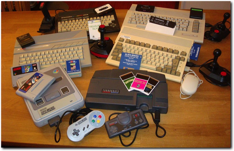 Part of my retro computer &amp; console collection (source: Jeroen Knoester)